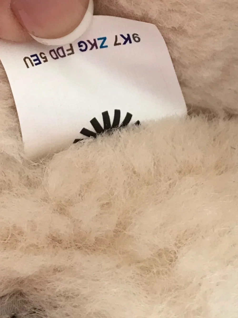 UGG plush comfort